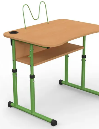 Стіл учнівський Школяр О /4-7/ 600х500 МФ Вересень.